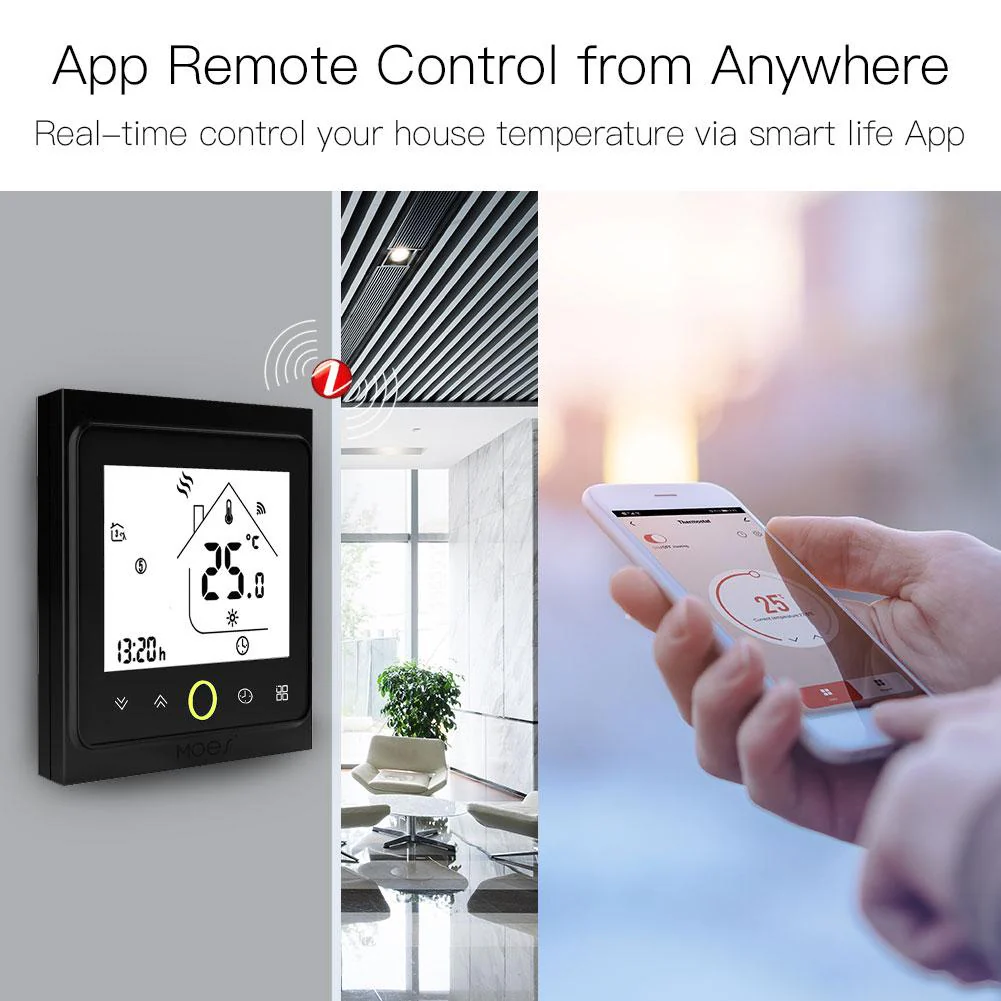 ZigBee Smart Thermostat Programmable Temperature Controller for Water Floor Heating - Image 5
