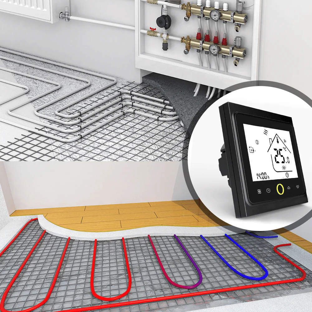 ZigBee Smart Thermostat Programmable Temperature Controller for Water Floor Heating - Image 7