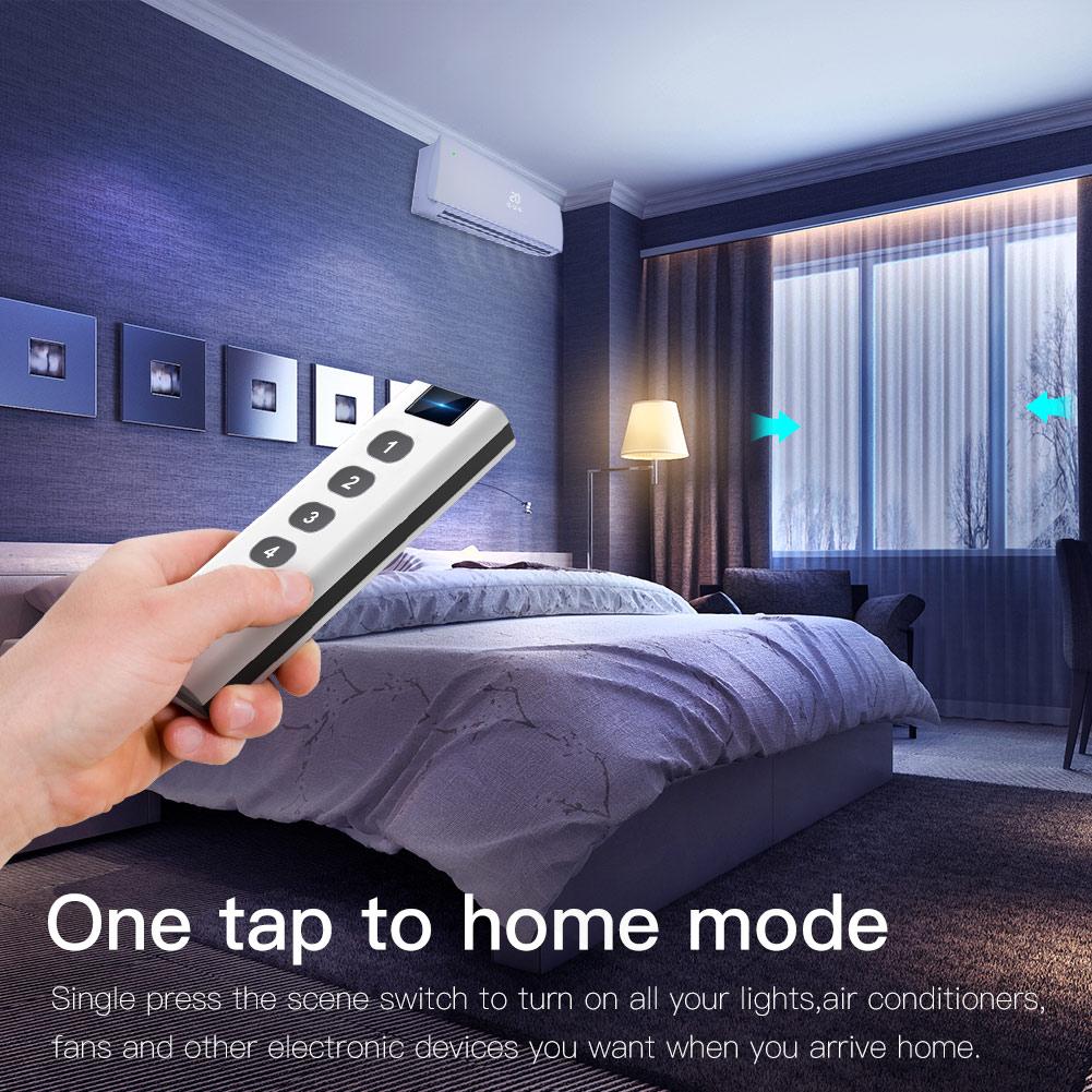 Tuya ZigBee Wireless Scene Switch 4 Gang Remote Point to Point Control - Image 5