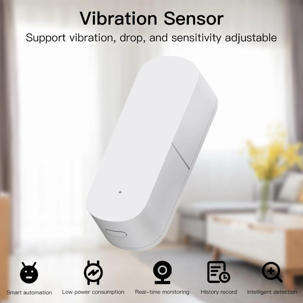 Zigbee Smart Vibration Sensor Detection Home Security System - Image 3
