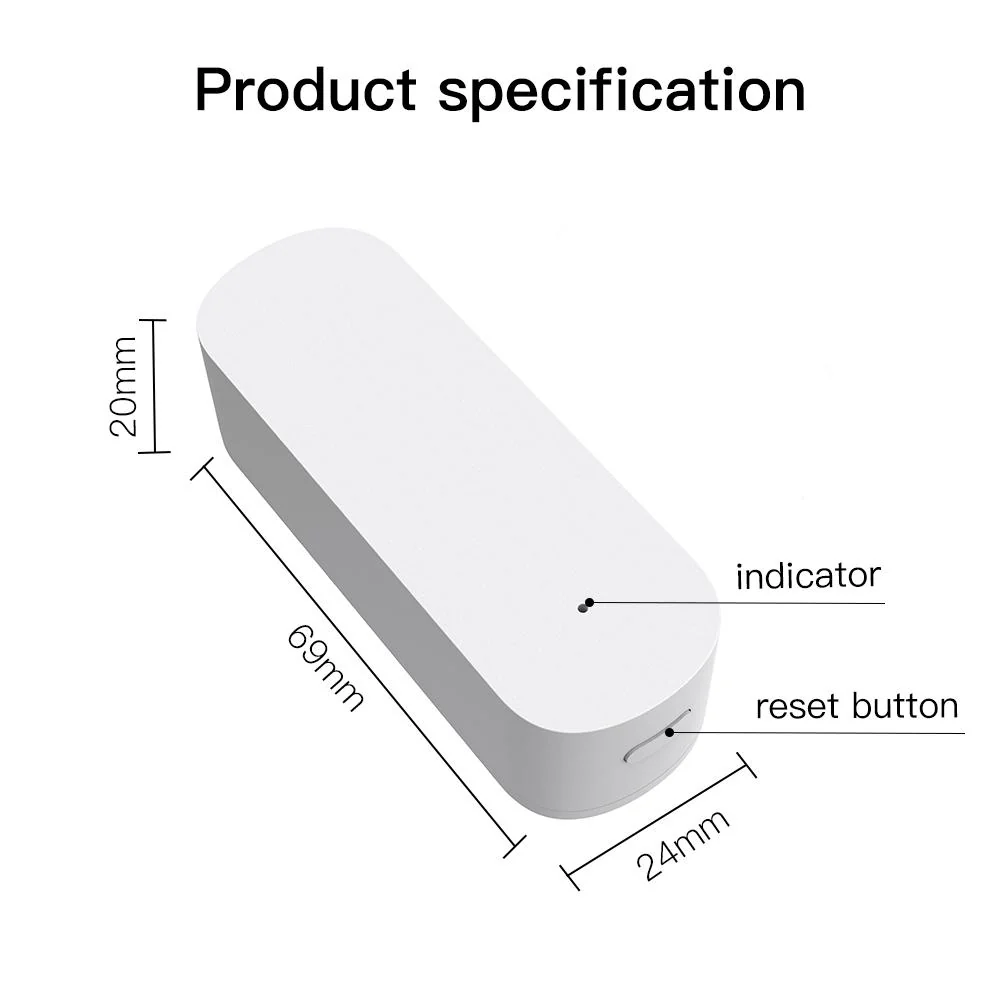 Zigbee Smart Vibration Sensor Detection Home Security System - Image 7