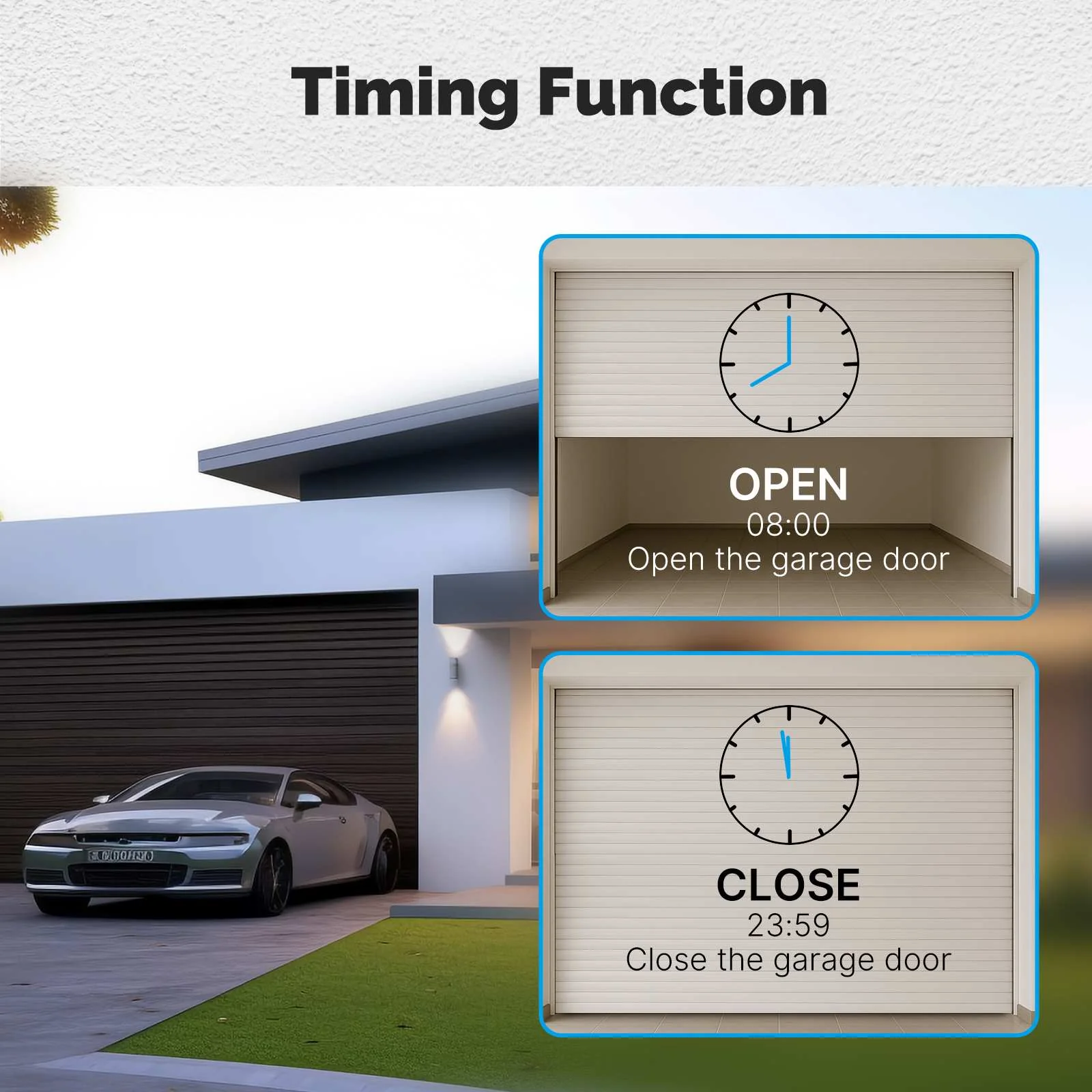 Zigbee Garage Door Controller Module Works with Tuya/Smart Life Alexa & Google Home Voice Control - Image 6
