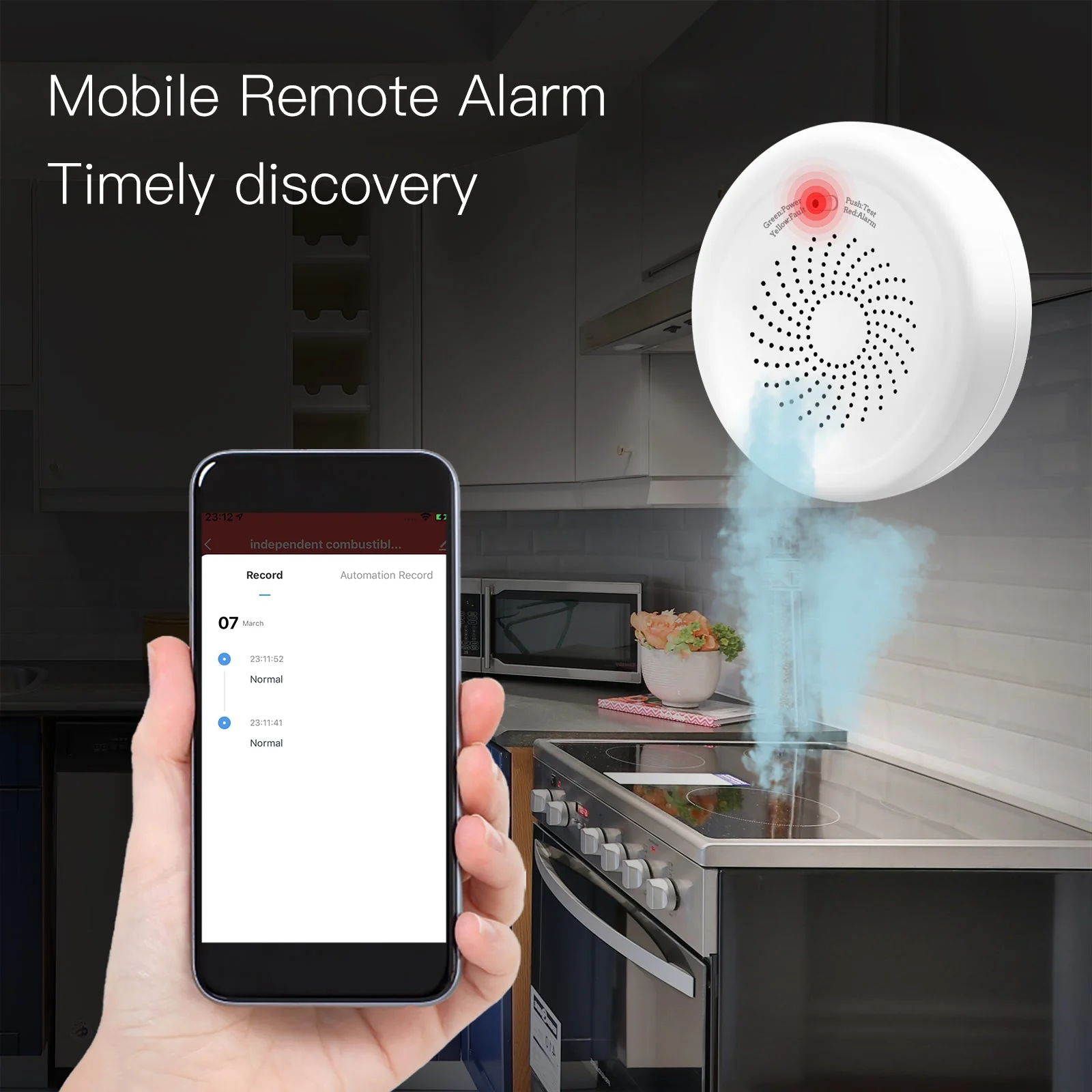 ZigBee Smart Gas Leakage Detector Combustible Sensor - Image 5