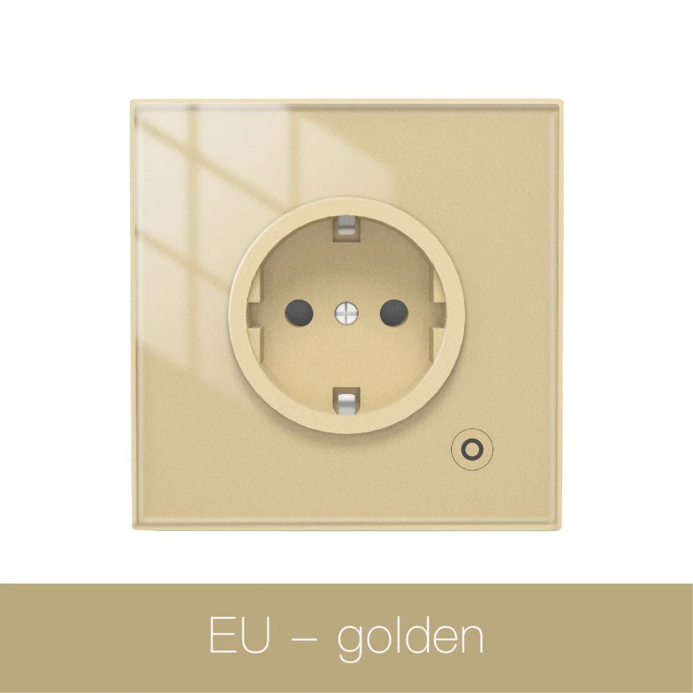 MOES ZigBee Smart Wall Socket Glass Panel Power Monitor Hub Required - Image 11