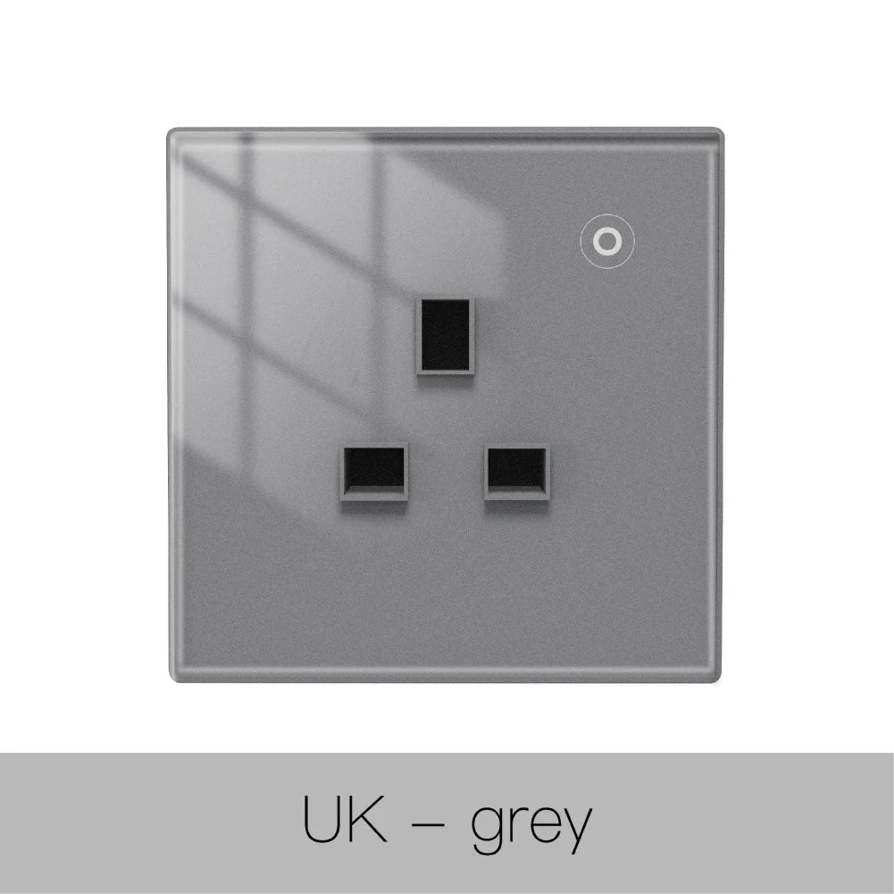 MOES ZigBee Smart Wall Socket Glass Panel Power Monitor Hub Required - Image 21