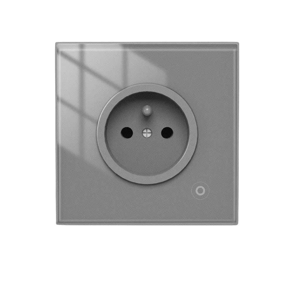 MOES ZigBee Smart Wall Socket Glass Panel Power Monitor Hub Required - Image 23