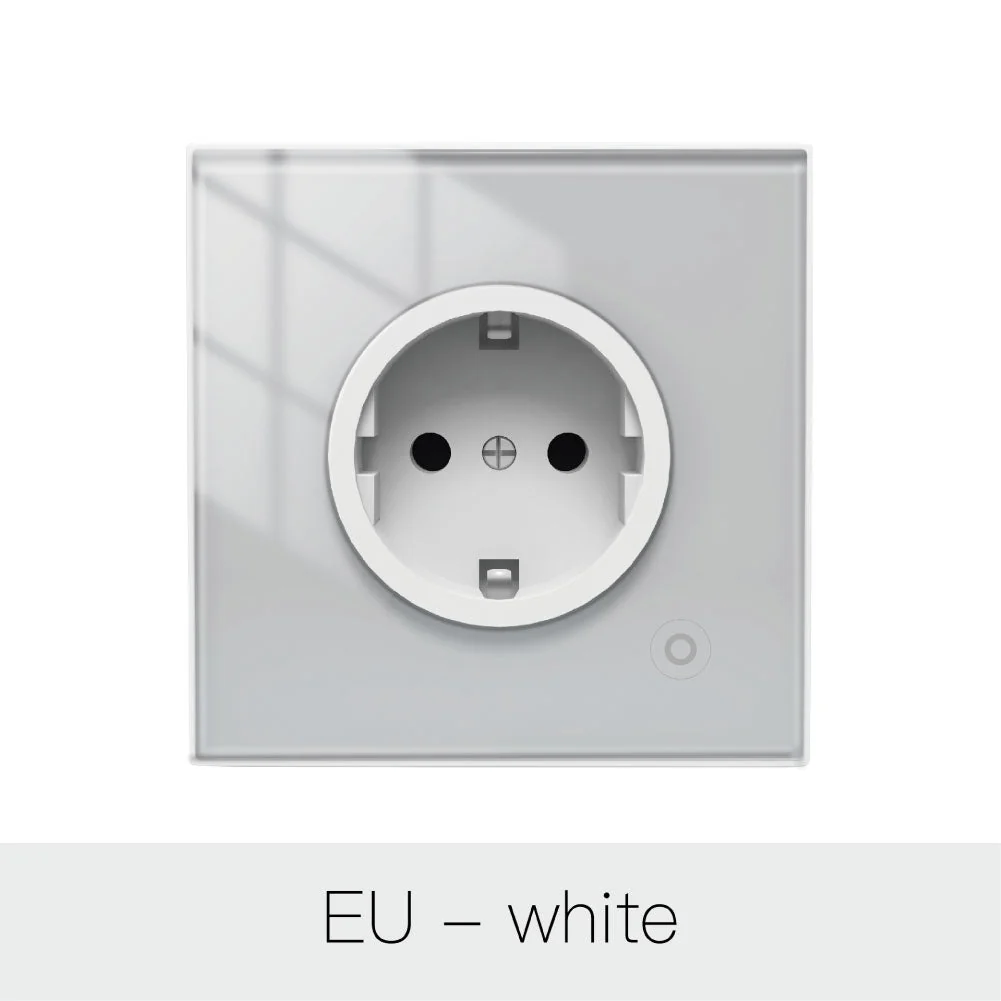 MOES ZigBee Smart Wall Socket Glass Panel Power Monitor Hub Required - Image 9