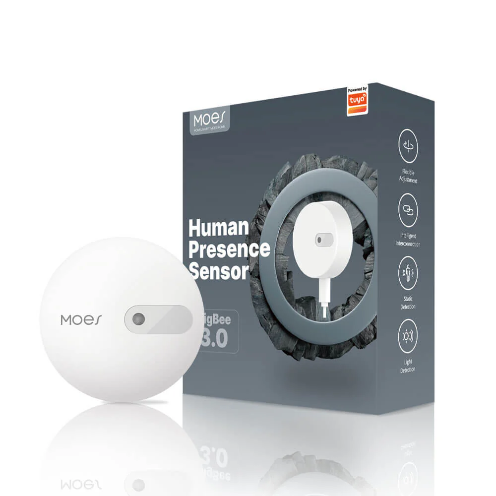 MOES ZigBee Human Presence Sensor Detector Radar Wave Detection Sensor for Home Security - Image 9