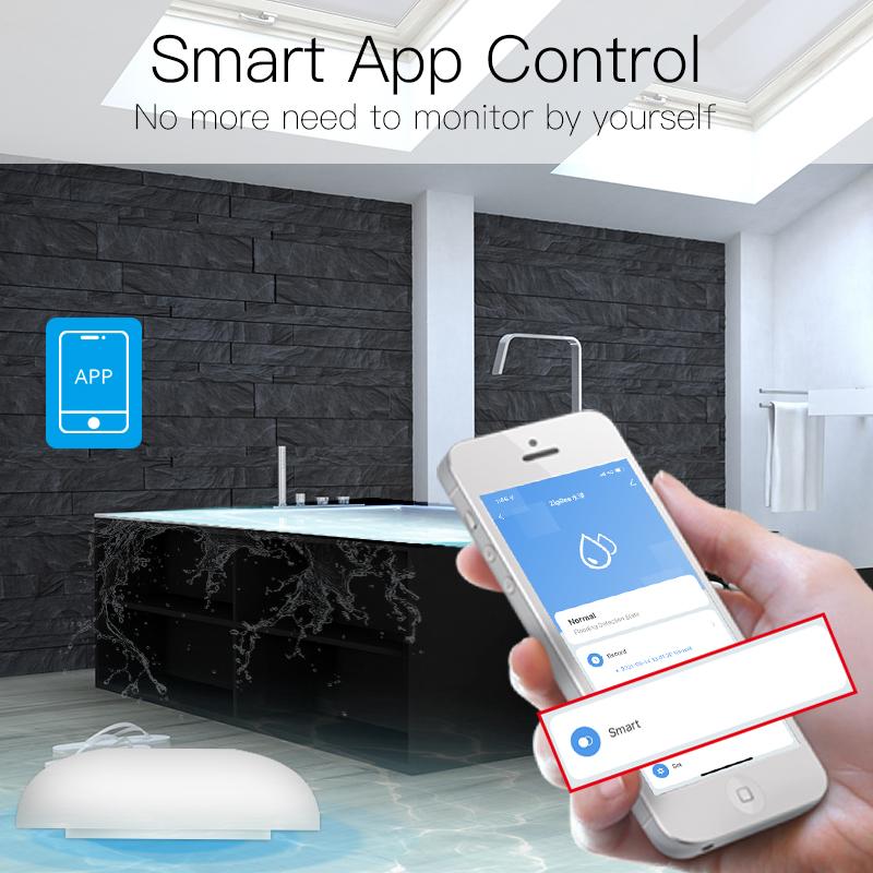 ZigBee Flood Sensor Water Leakage Detector 2MQTT Setup Available - Image 5