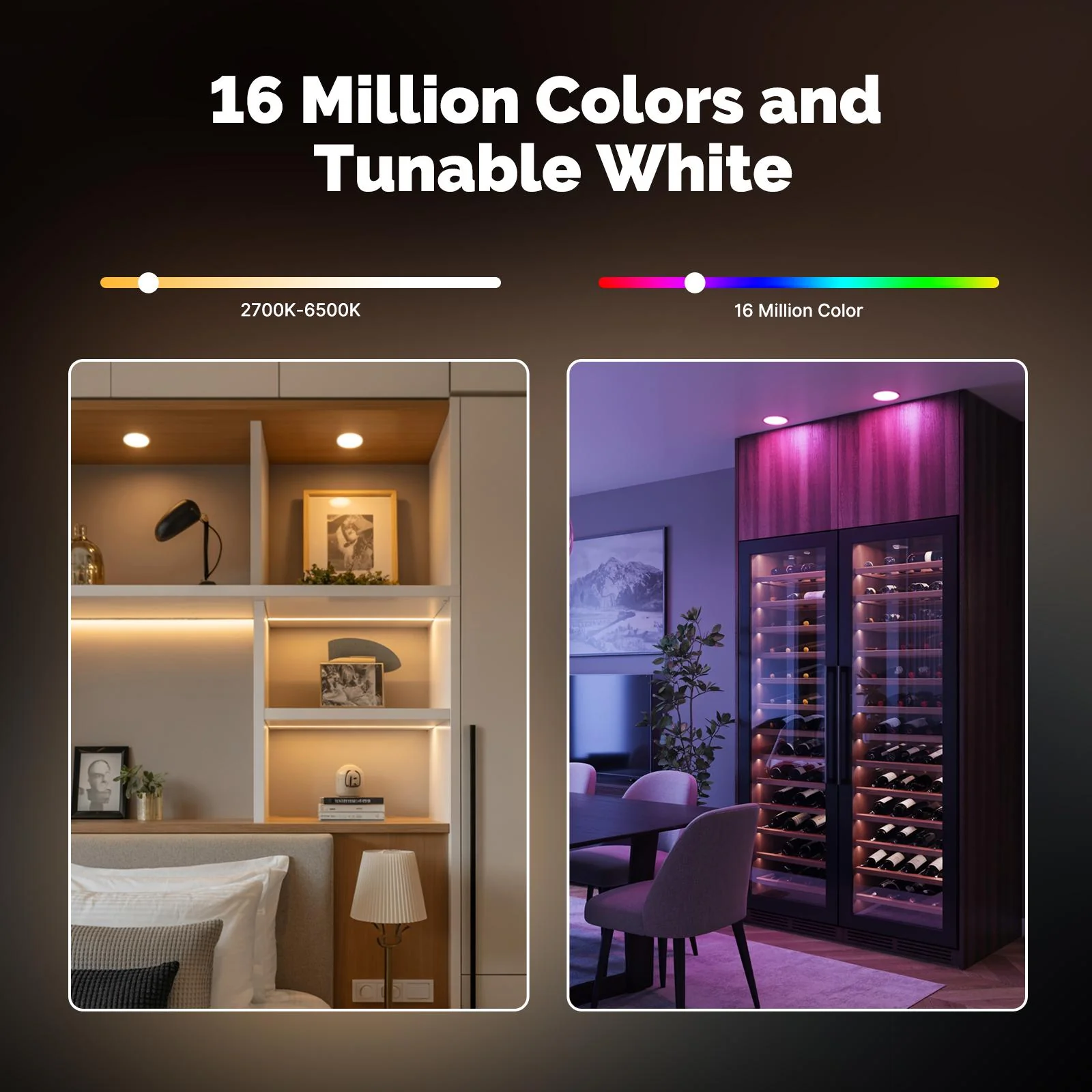 ZigBee Smart LED Lamp GX53 Light Bulb 6W Color Changing Dimmable Music Sync - Image 2