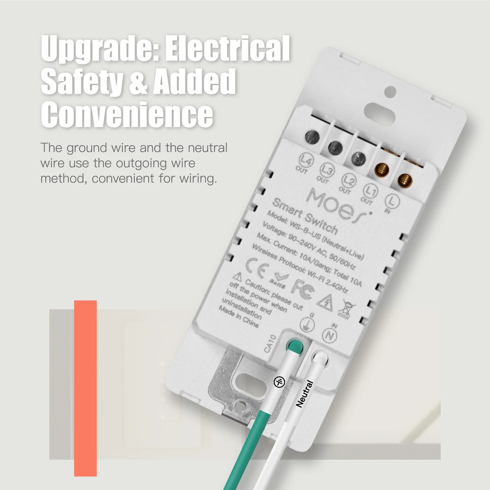 ZigBee 1/2/3/4 Gang Smart Light Switch, Alexa Google APP Remote Light Switching - Image 5