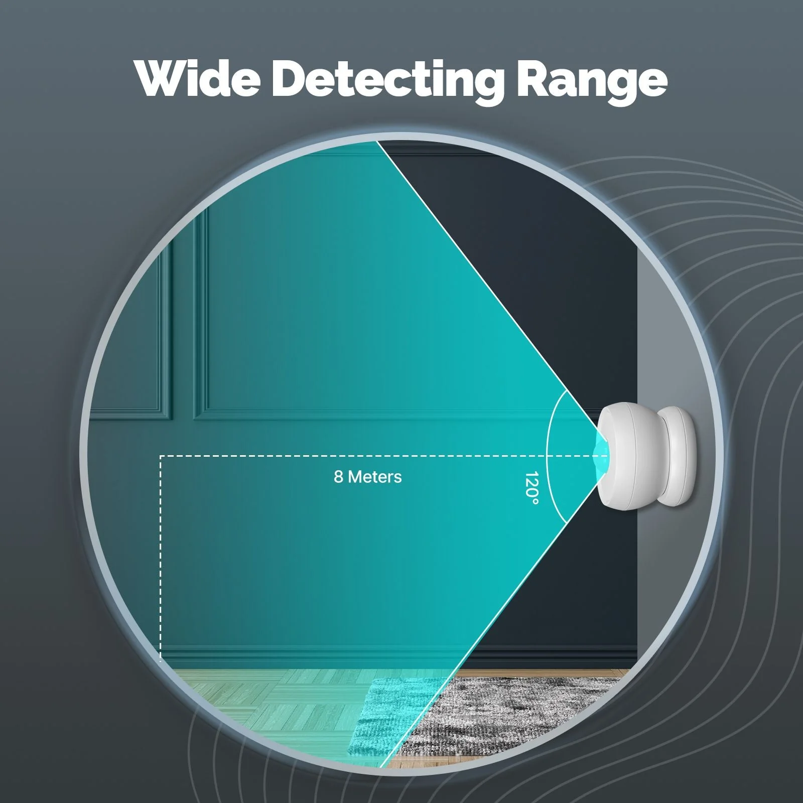 Zigbee Smart PIR Sensor Human Body Infrared Motion Detector With Magnetic Base - Image 3