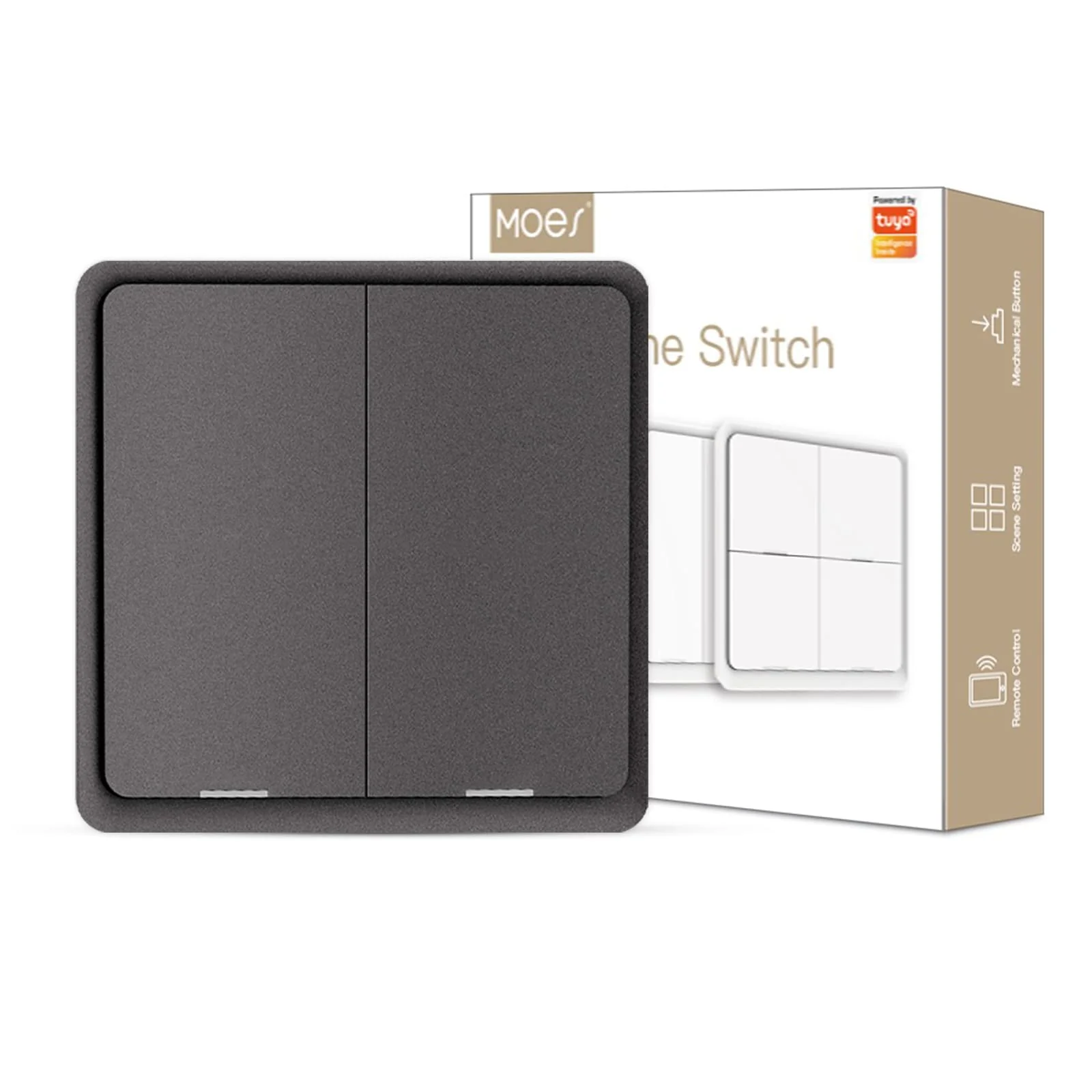 ZigBee Light Switch, Battery Powered Light Switch, Multi-Control Wireless Push Button Scene Switches - Image 11