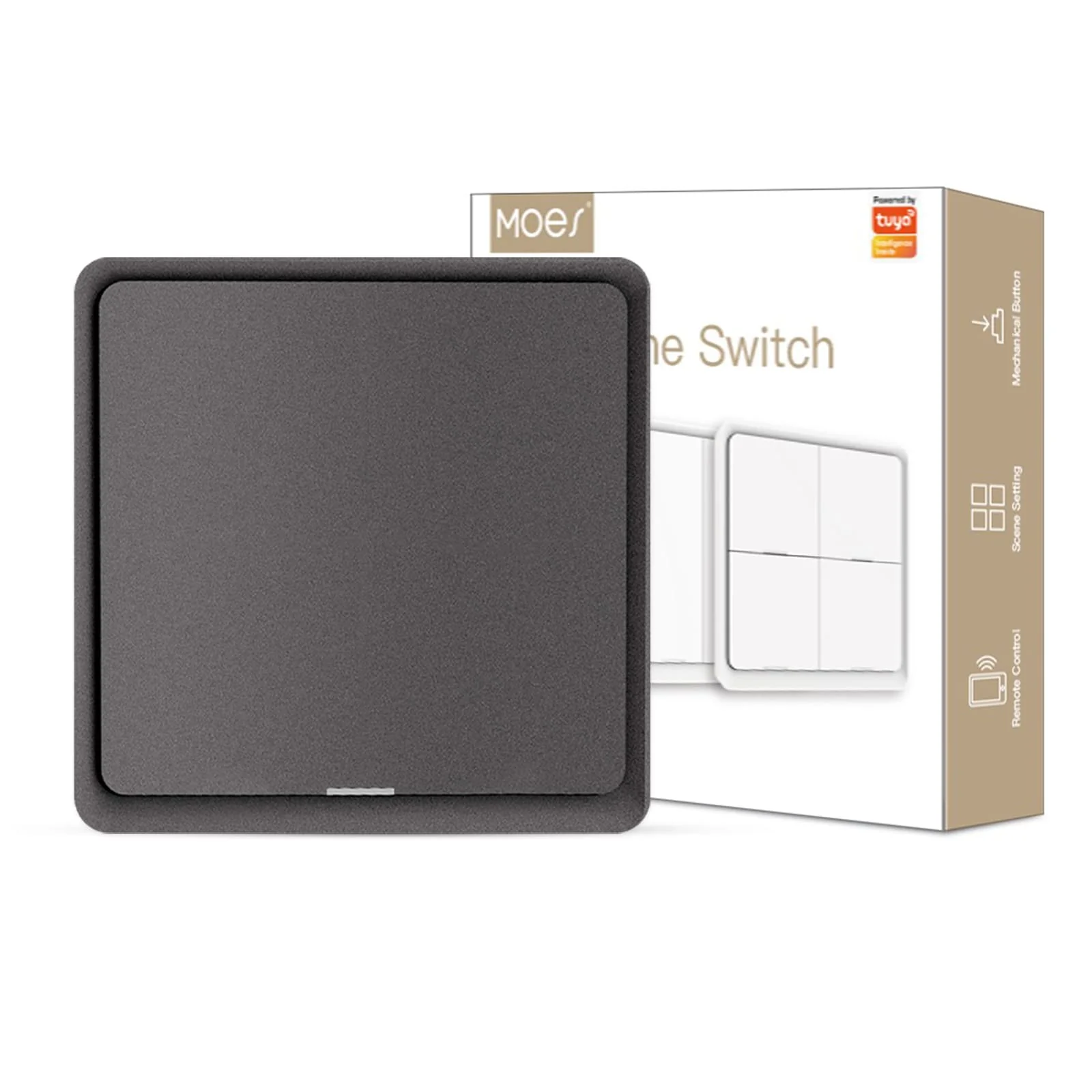 ZigBee Light Switch, Battery Powered Light Switch, Multi-Control Wireless Push Button Scene Switches - Image 12