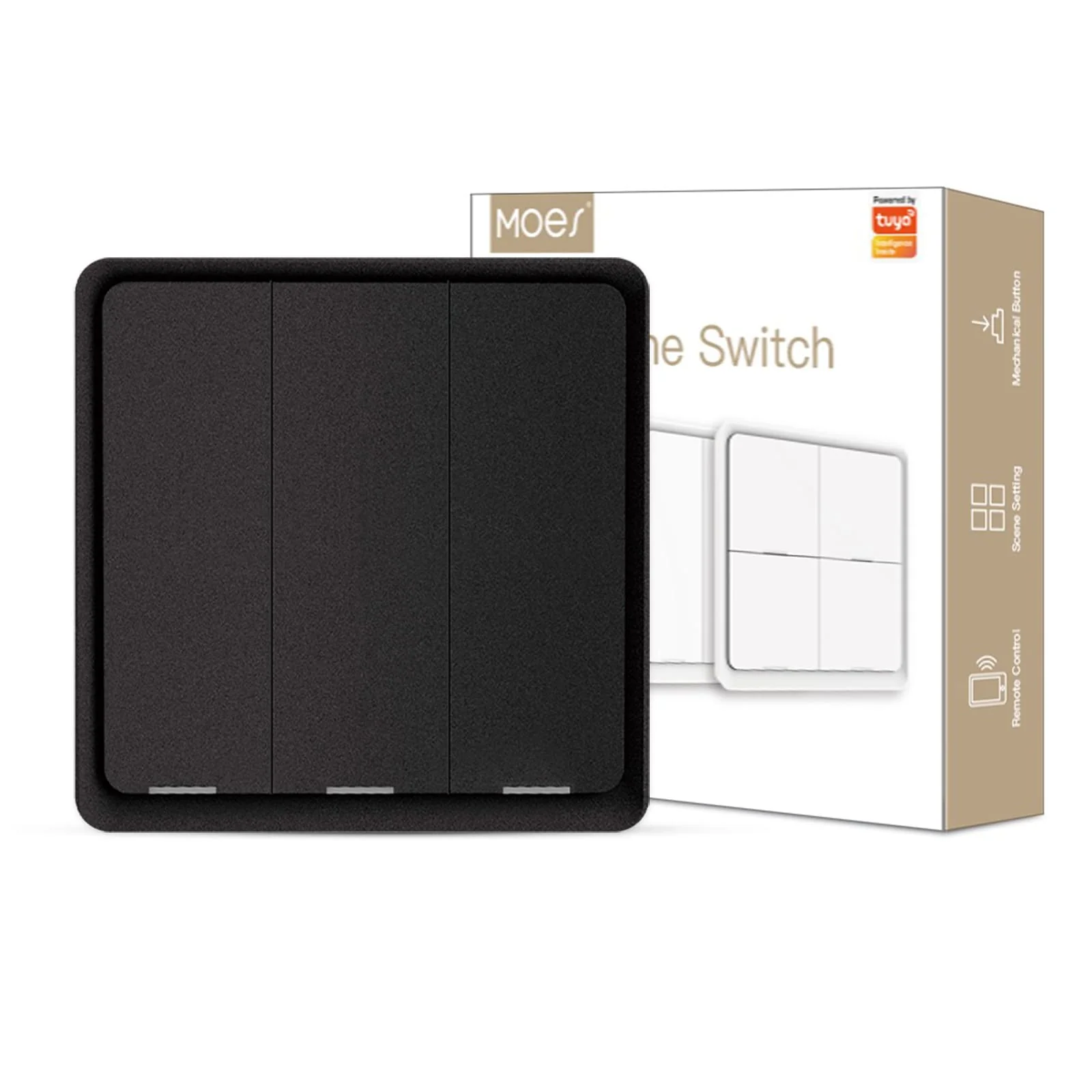 ZigBee Light Switch, Battery Powered Light Switch, Multi-Control Wireless Push Button Scene Switches - Image 15