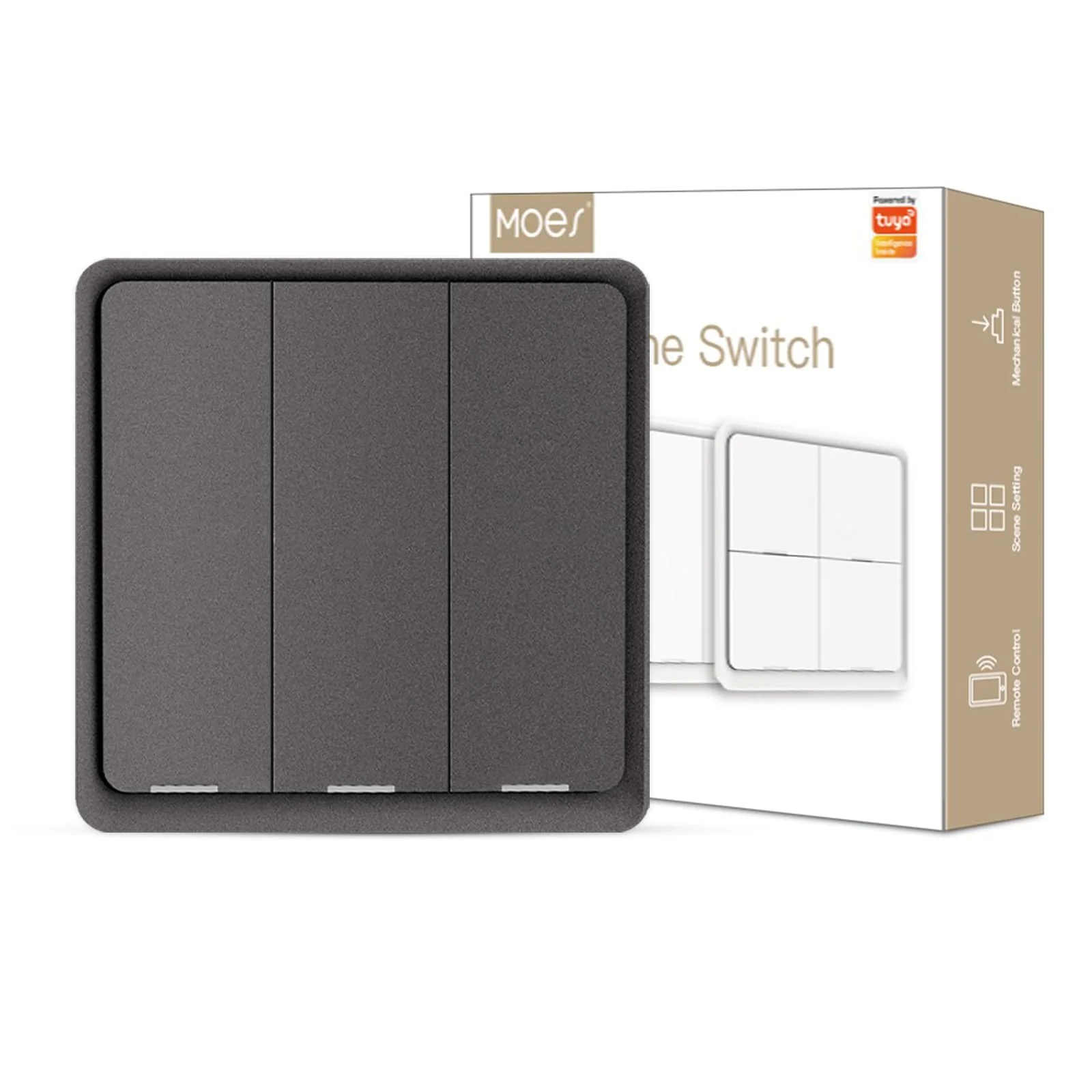 ZigBee Light Switch, Battery Powered Light Switch, Multi-Control Wireless Push Button Scene Switches - Image 16