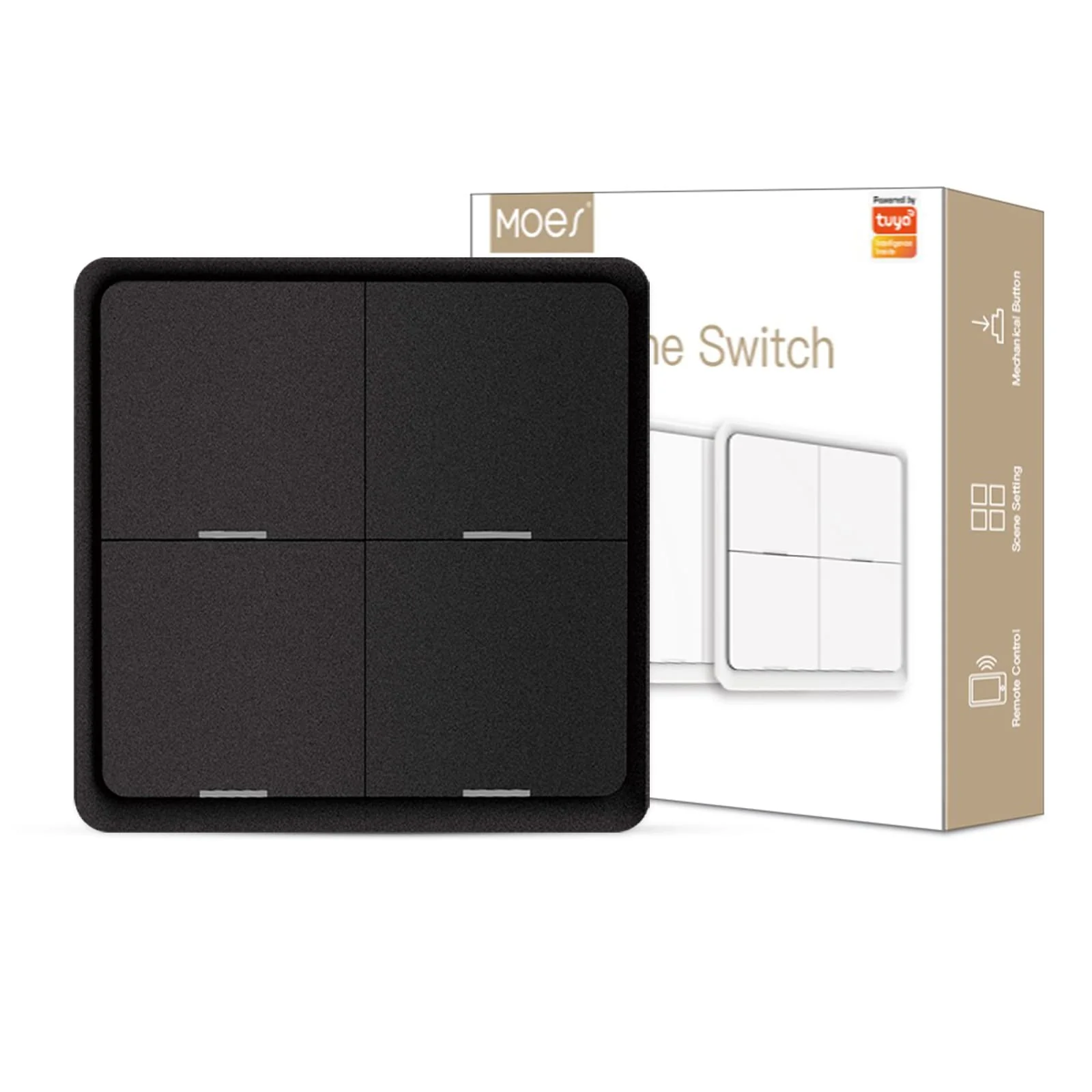 ZigBee Light Switch, Battery Powered Light Switch, Multi-Control Wireless Push Button Scene Switches - Image 19