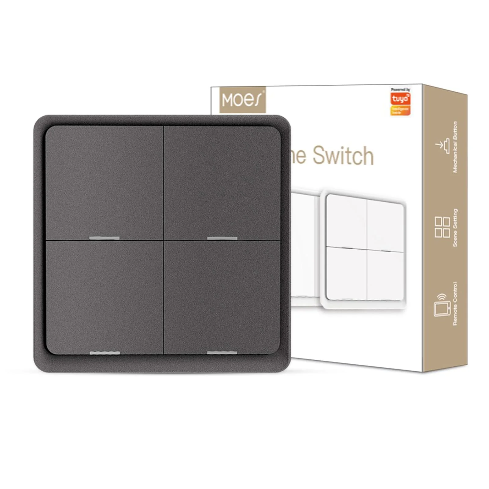 ZigBee Light Switch, Battery Powered Light Switch, Multi-Control Wireless Push Button Scene Switches - Image 20